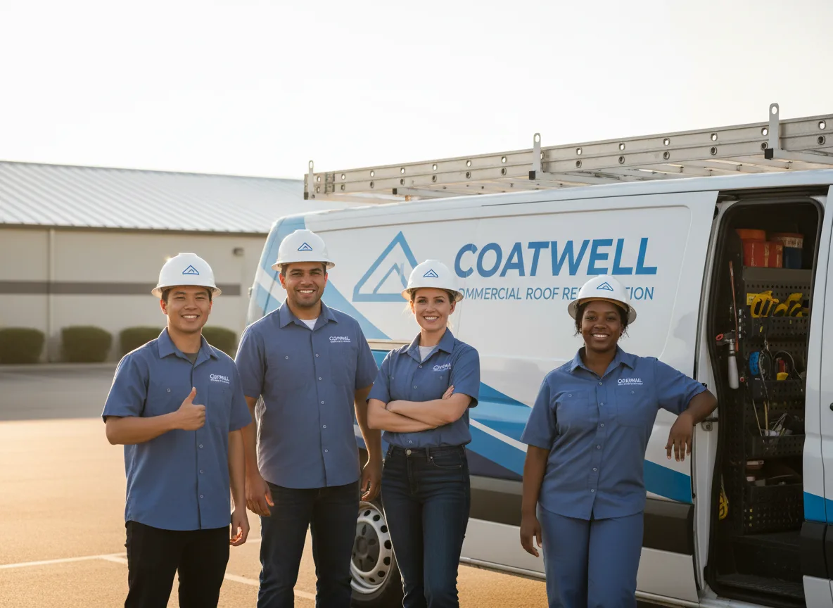 Commercial roof coating company in East Dennis, MA